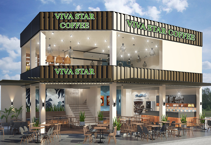 Nhượng quyền Viva Star Coffee